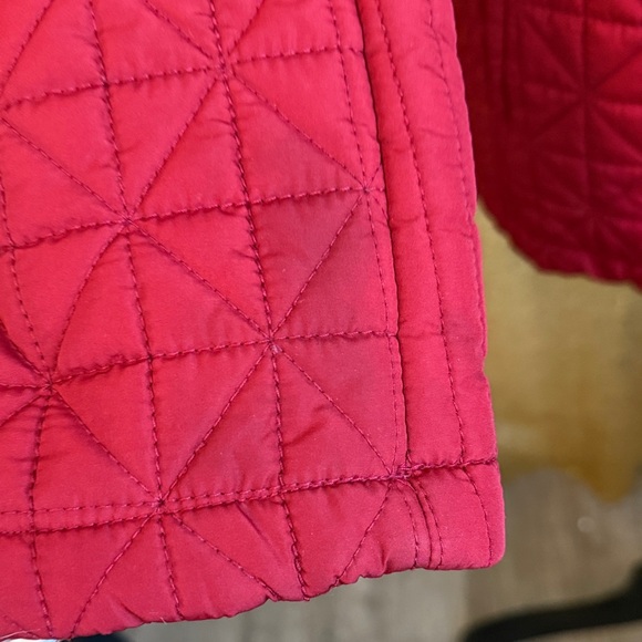 Vince Camuto Red Quilted Puffer Jacket - Picture 3 of 16